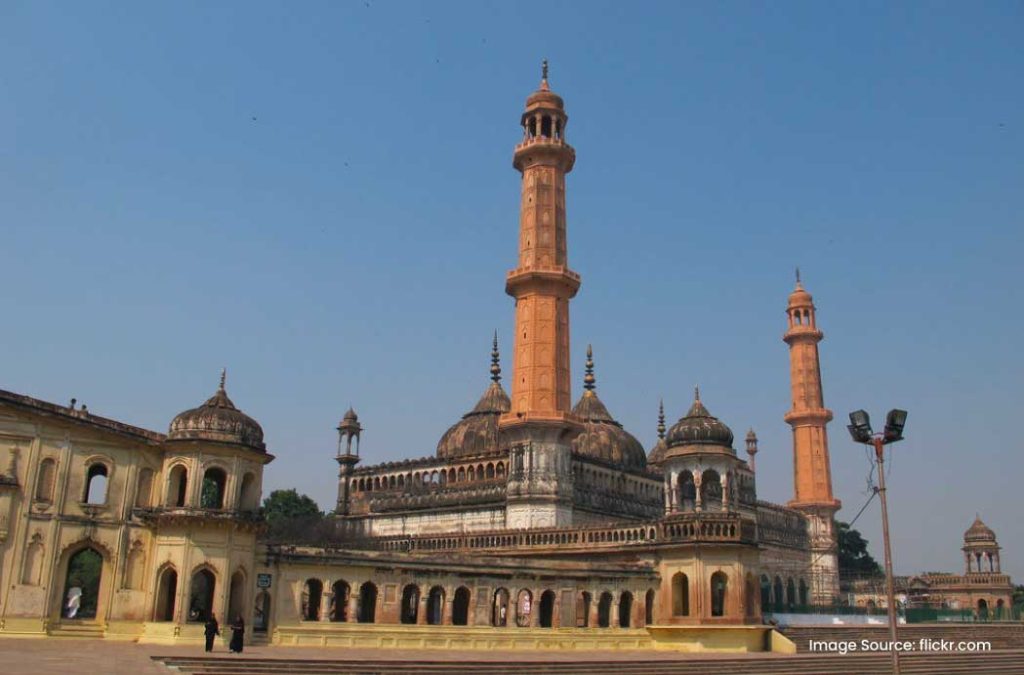 Asafi Masjid in Bara Imambara is the famous mosque in Lucknow.