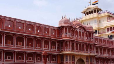 City Palace Jaipur is a historic fort in Rajasthan.