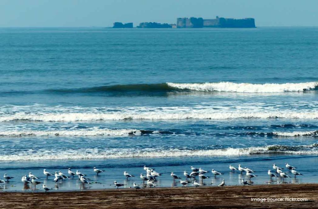 Kashid Beach is a famous tourist destination in Kashid, Maharashtra.