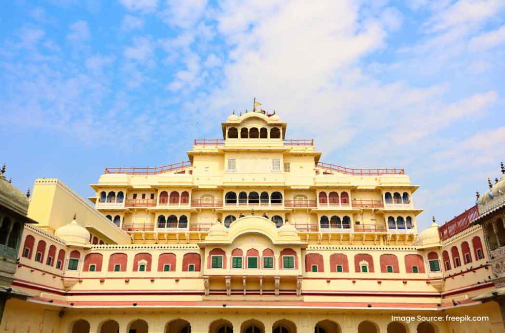 City Palace, Jaipur is a famous historic monument of Rajasthan.